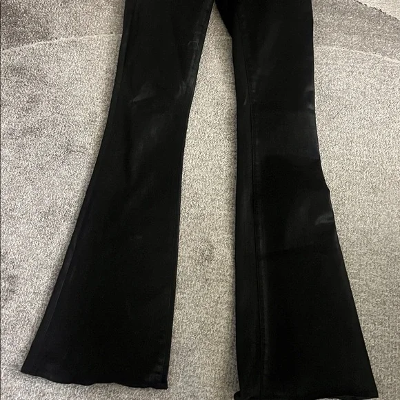 L'AGENCE Midnight Black Flare Pants - Picture 9 of 9